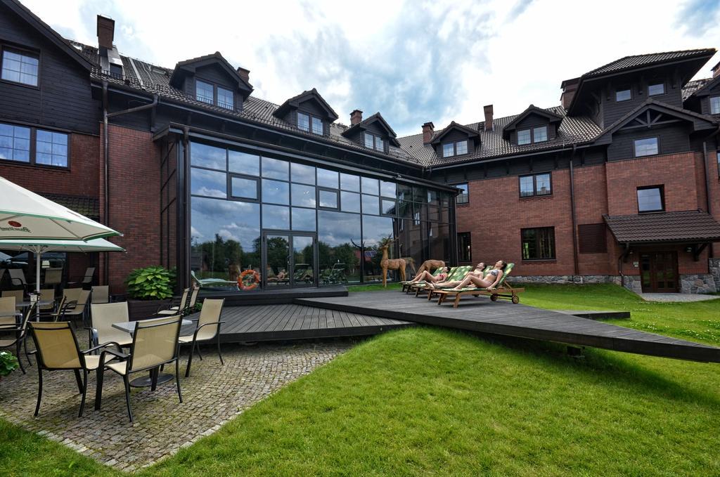 Hotel Żubrówka Spa&Wellness Białowieża Exterior foto