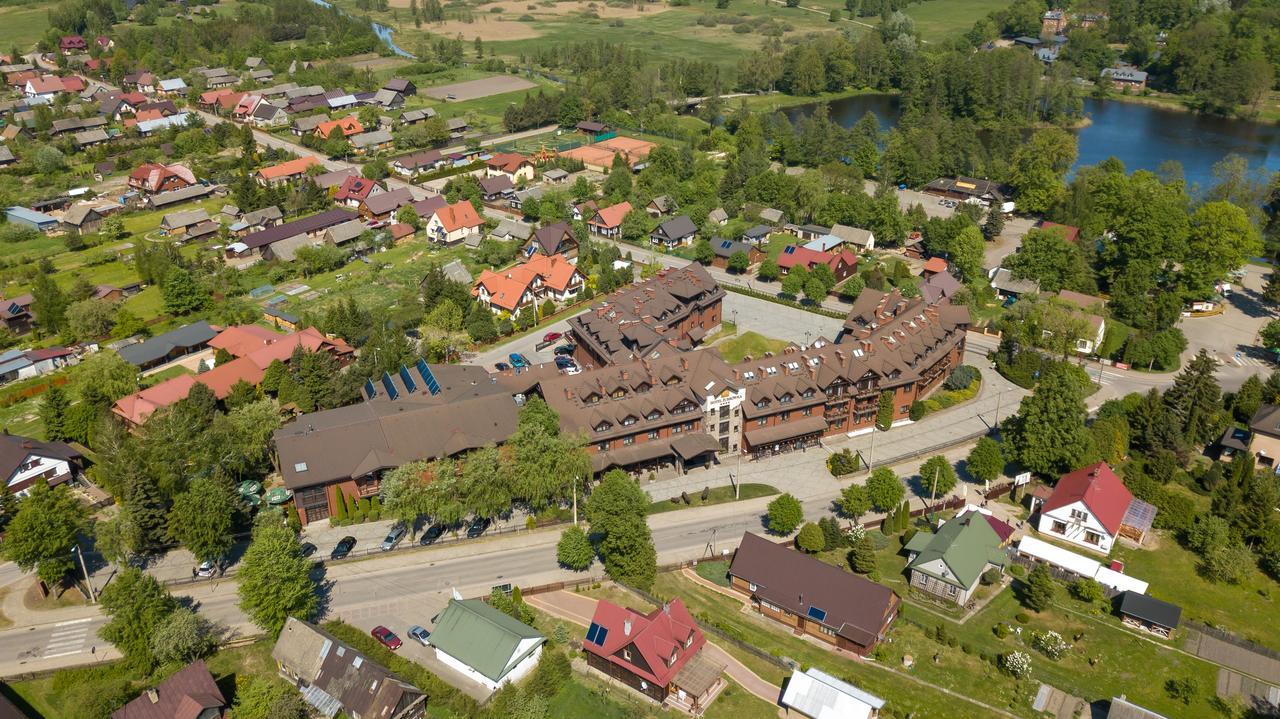 Hotel Żubrówka Spa&Wellness Białowieża Exterior foto